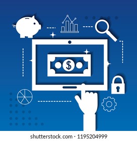 fintech business concept