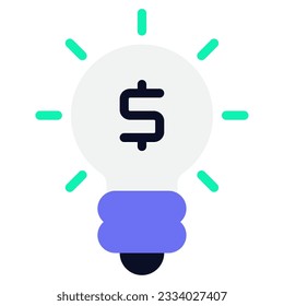 El icono de la innovación de Fintech se puede usar para uiux, web, app, infografía, etc