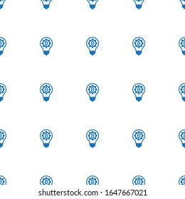 fintech innovation icon pattern seamless isolated on white background. Editable filled fintech innovation icon. fintech innovation icon pattern for web and mobile.