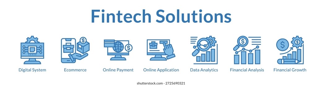 Fintech Solutions Platform for Digital Payments Integración de comercio electrónico App móviles y crecimiento financiero acelerado