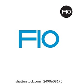 FIO Logo Letter Monogram Design