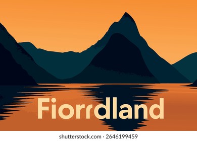 Fiordland National Park in New Zealand offers breathtaking mountain views, where majestic peaks rise over serene fjords and lush valleys, making it a paradise for hikers