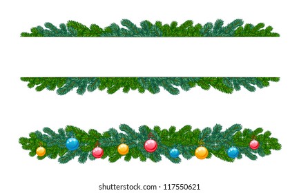 Fir decoration