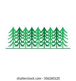 fir forest icon