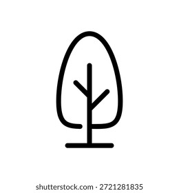 Tanne Symbol Pflanzen Symbol Vektor