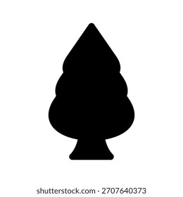 Fir Icon Vector Symbol Design Illustration