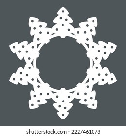 Tannenbaum Holzrahmen Holzqualität Vektorgrafik-Schnitt
