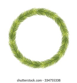 Fir Tree Christmas Wreath