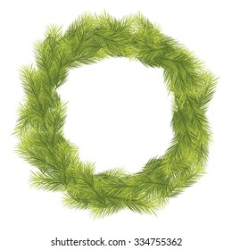 Fir Tree Christmas Wreath