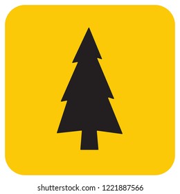  Fir Trees forest flat icon 