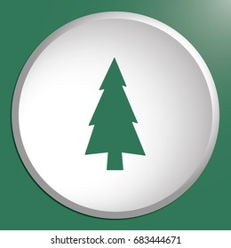  Fir Trees forest flat icon 