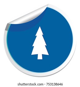  Fir Trees forest flat icon 