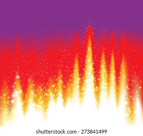 Fire abstract background. Fire abstract background with glowing and bokeh