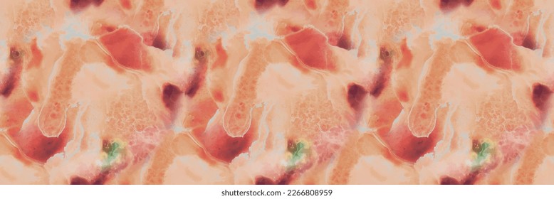 Fire Abstract Pattern. Fluid Seamless Watercolor. Fire Ink Background. Trippy Seamless Science. Liquid Fiery Illustration. Science Ink Marble Space. Sunny Vector Splash. Water Color Sun Paint.