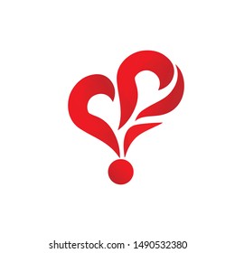 Fire Abstract Sign Symbols Design