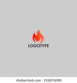 Fire Abstract techno logo icon vector design for business or more brand identity.