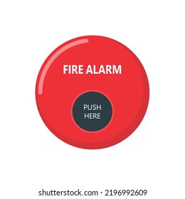 Feuermeldeknopf. Ein Feueralarm warnt die Menschen, das Gebäude zu evakuieren.