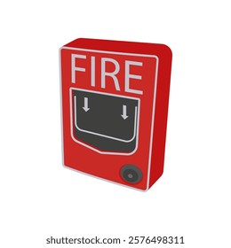 Fire Alarm Button, Industrial Safety Equipment illustration