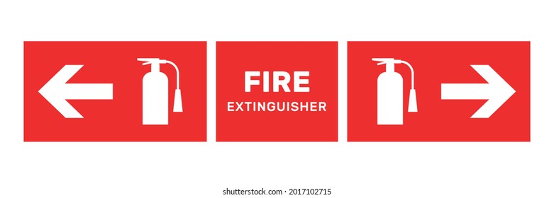 Fire alarm button informational sign. Safty label. Equipment Silhouette and text.  Graphic Vector illustration on white background