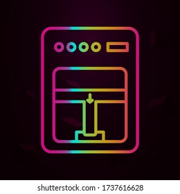 Alarma contra incendios, icono del nolan del bombero Línea delgada simple, contorno vector de iconos del bombero para ui y ux, sitio web o aplicación móvil