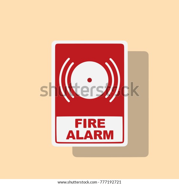 Fire alarm icon, vector illustration design.
Firefighter collection.