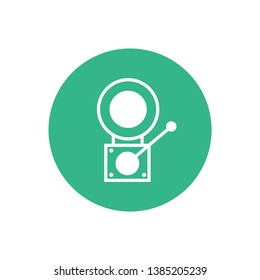 fire alarm icon. vector sign symbol