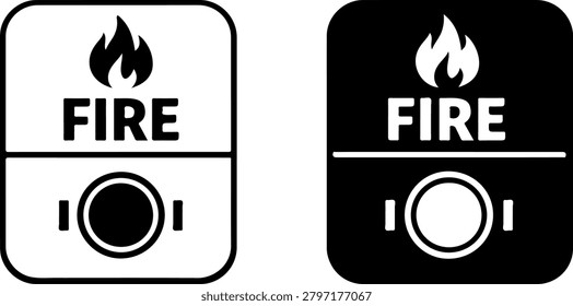 Fire Alarm Manual Pull Station Signage