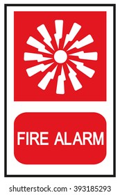  Fire alarm signs