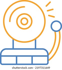 Fire Alarm vector icon. Can be used for printing, mobile and web applications.