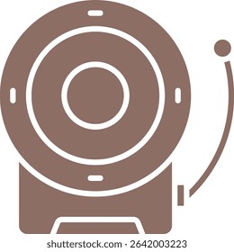 Fire Alarm vector icon. Can be used for printing, mobile and web applications.