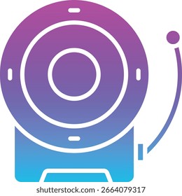 Fire Alarm vector icon. Can be used for printing, mobile and web applications.