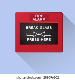 Fire alarm,Break glass