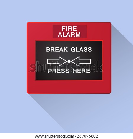 Fire alarm,Break glass