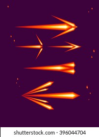 Fire arrows set