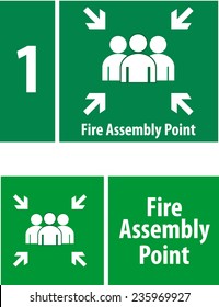 Fire Assembly Point Sign