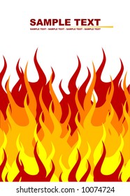 Fire background