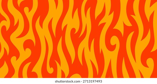 Fondo de fuego. fondo de llama. fondo de fuego de Anuncio largo. Patrón de llama sin fisuras. Llama de fuego sin patrón.