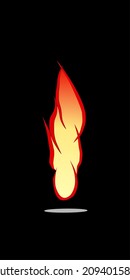 fire background, fire icon, fire logo template