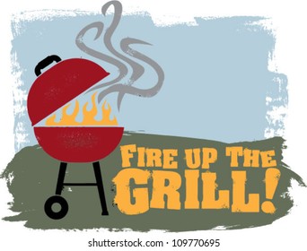 Fire Up The Backyard BBQ Grill