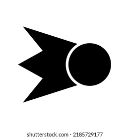 fire ball icon or logo isolated sign symbol vector illustration - high quality black style vector icons

