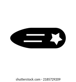 icono de bola de fuego o logotipo símbolo de signo aislado ilustración vectorial - iconos vectoriales de estilo negro de alta calidad
