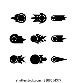 fire ball icon or logo isolated sign symbol vector illustration - high quality black style vector icons
