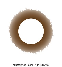 fire ball vector with gradient for editing