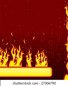 Fire banner