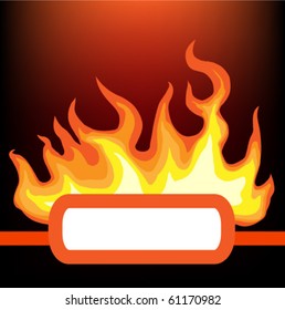 Fire banner