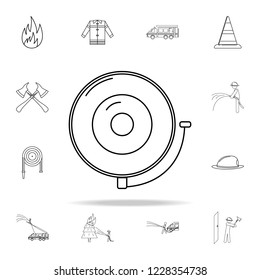 fire bell icon. Fireman icons universal set for web and mobile