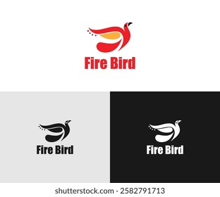 Fire Bird Logo can be used any Pets shop.