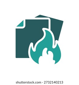ícone do cobertor de fogo. vetor.traço editável.sinal de estilo linear para uso web design, logotipo.ilustração de símbolo.