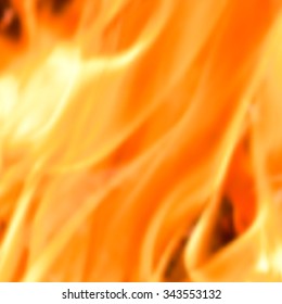 Fire blurred background