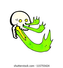 fire breathing skull
